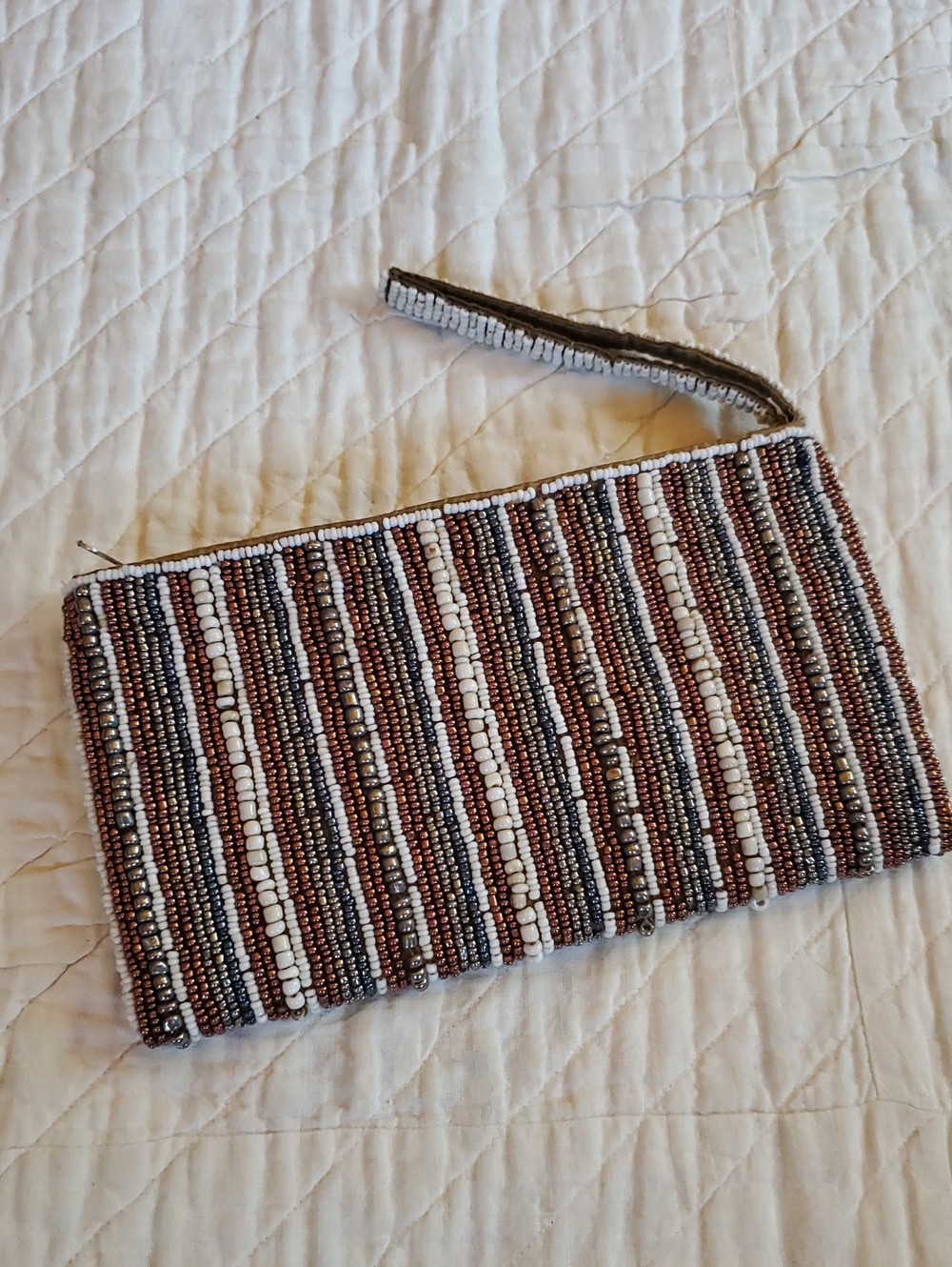 Beaded Wristlet Clutch